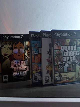Grand Theft Auto La Trilogía PS2
