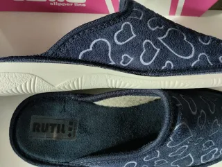 Ciabatte Rutil Donna Stampa Cuori Tg 40