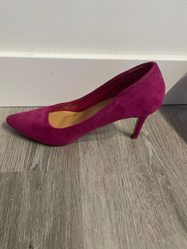 Zapatos tacón Marypaz fucsia talla 37