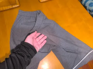 Pantalón gris de vestir