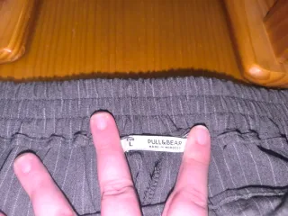 Pantalón gris de vestir