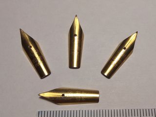 8 Antichi Pennini per Penne Stilografiche