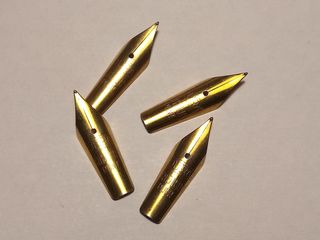 8 Antichi Pennini per Penne Stilografiche