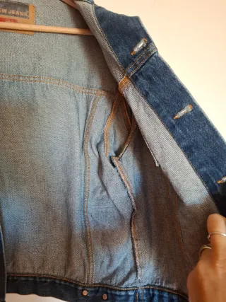 Giubbino Jeans New Jeans Blu Scuro