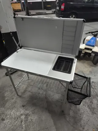 Mesa de camping plegable