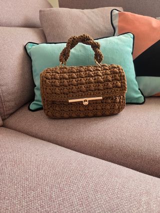 Bolso crochet tejido a mano