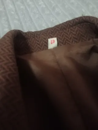 Chaquetas Mujer Azul y Marrón