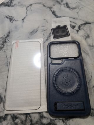 Funda Xiaomi 17 Pro Max Azul + Protectores