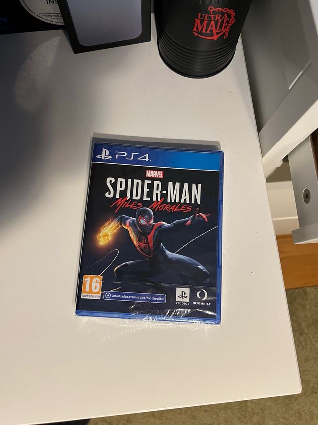 PRECINTADO Spider-Man Miles Morales PS4