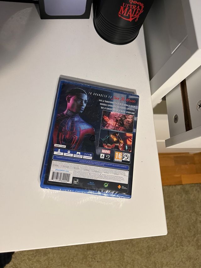 PRECINTADO Spider-Man Miles Morales PS4