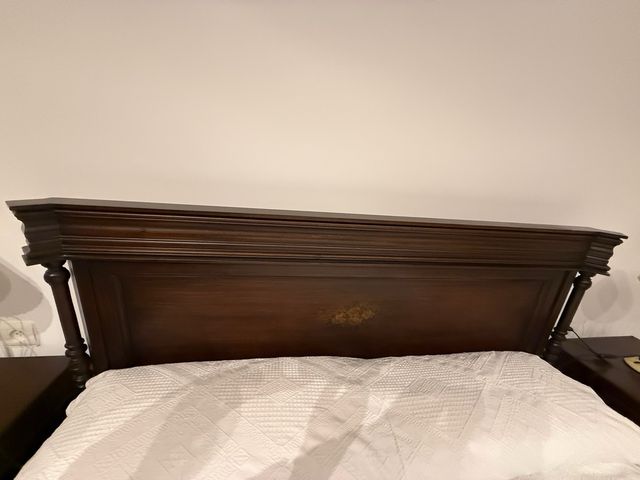 Letto in legno massello + Materasso Pikolin 135 x 190