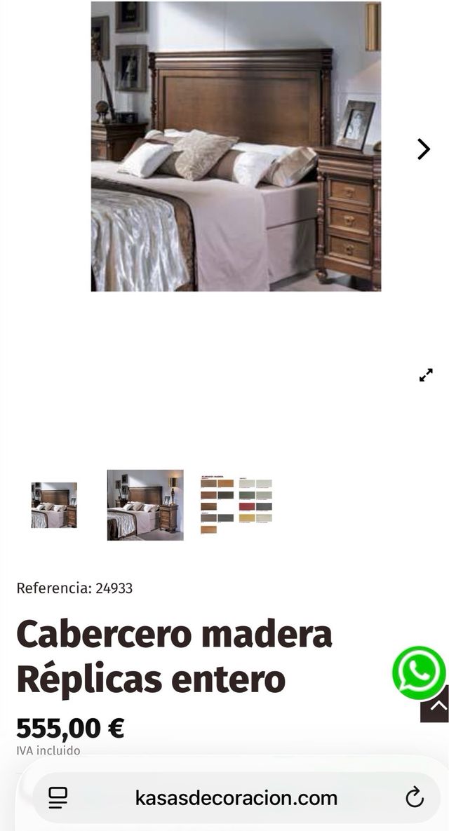 Cama de madeira maciça + Colchão Pikolin 135 x 190