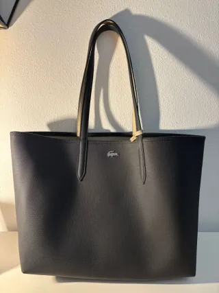Borsa Lacoste Nera/Grigia