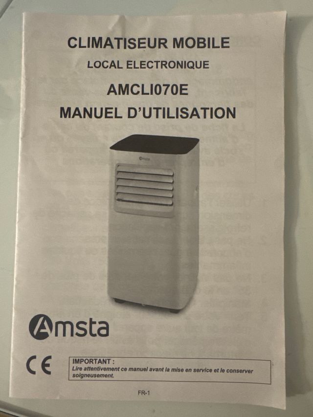 Aire Acondicionado Portátil Amsta