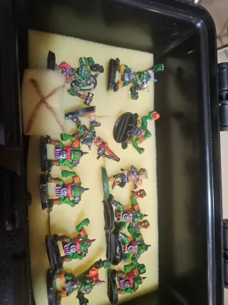 Orcos Blood Bowl Miniaturas