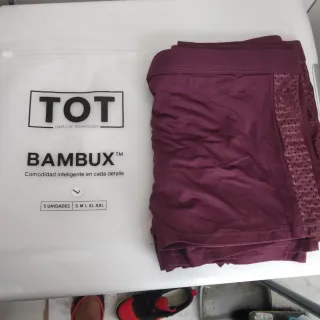 Calzoncillos Bambú Hombre Morado