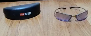 Occhiali da sole Diesel unisex viola/argento