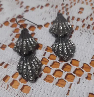 Orecchini vintage con strass