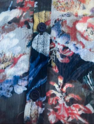 Camisa sin mangas Stradivarius floral