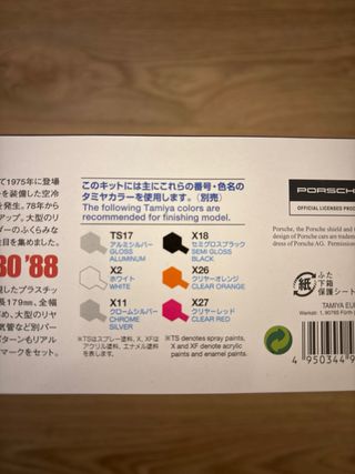 Tamiya Porsche 911 Turbo '88 Kit montaggio New!!