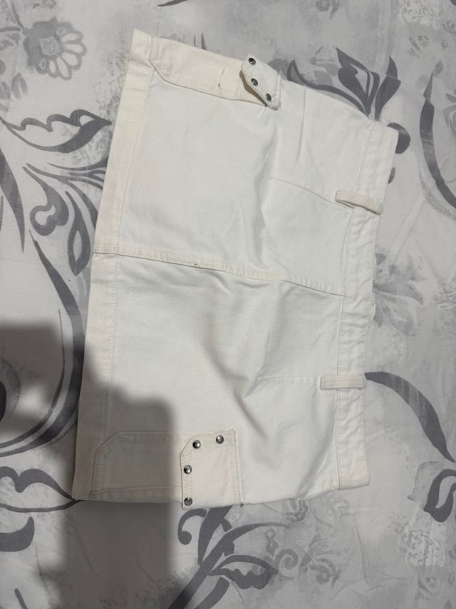 Pantalones blancos de carga