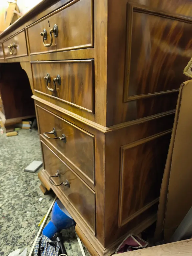 Precioso Escritorio vintage madera alta calidad