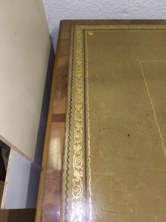 Precioso Escritorio vintage madera alta calidad