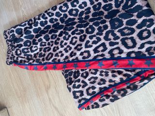 Pantalón ancho Shein estampado leopardo l