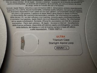 Apple Watch Ultra 49mm Gris/Plata