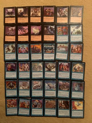 212 Carte Magic vintage maschere mercadia con rare