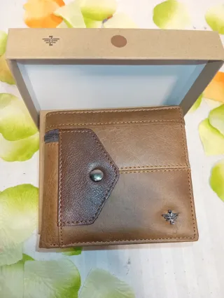 Cartera de Piel Marrón