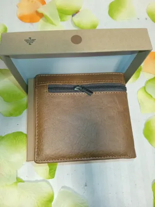 Cartera de Piel Marrón