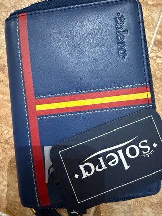 Cartera Solera Azul y Roja