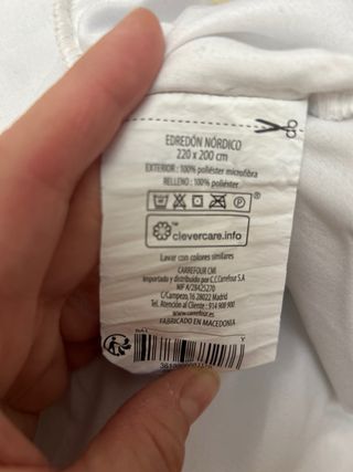 Rellenos Nórdico cama135 y 1.50.