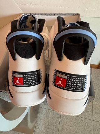 Jordan 6 UNC Tg 44.5