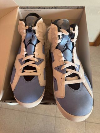 Jordan 6 UNC Tg 44.5