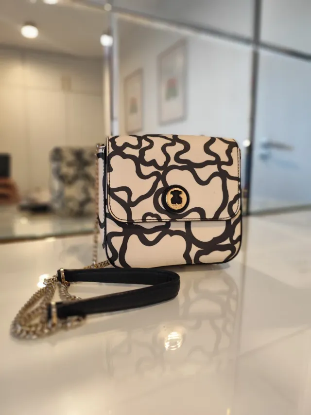 Bolso Tous Kaos Blanco y Negro