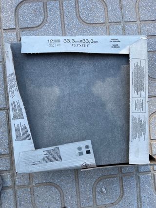 Baldosas de exterior grises