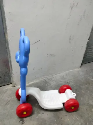 Patinete infantil elefante azul