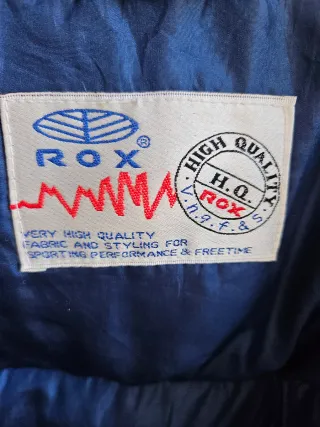 Chaqueta plumífero Rox azul