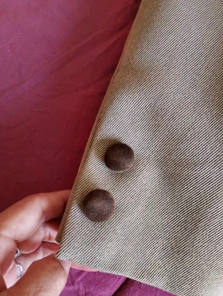 Traje Vintage Chaqueta y Pantalón Verde