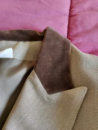 Traje Vintage Chaqueta y Pantalón Verde