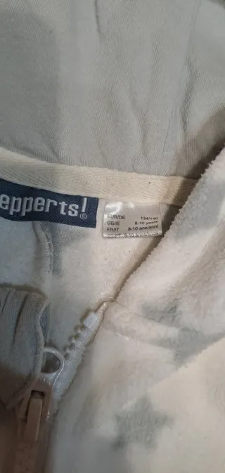 Calda tuta intera in pile bimbo 8-10 anni