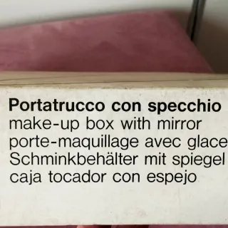 Scatola vintage Gedy