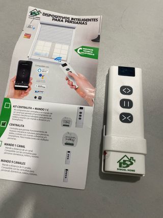 Centralita y Mando para Motor de Persiana