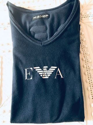 Maglia Emporio Armani blu vintage