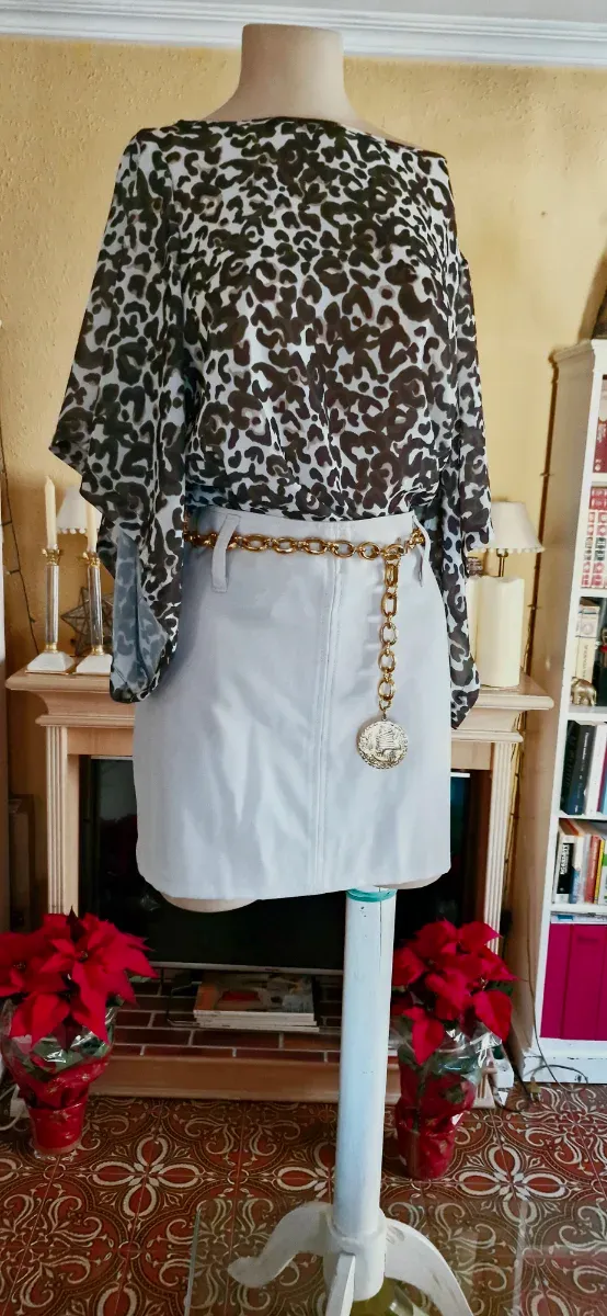 Saia Curta B Barnes Tamanho 44 Nova