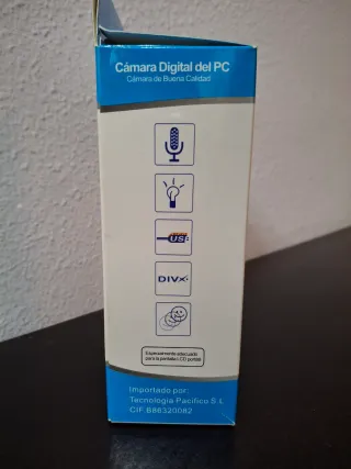 Webcam Pacifico TP-T418 HD 38M Píxeles