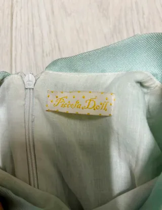 Vestito bambina azzurro