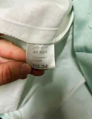 Vestito bambina azzurro